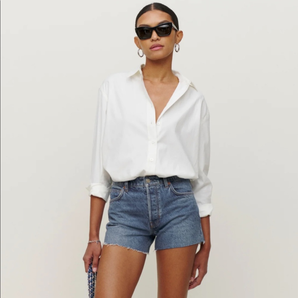 Reformation Dixie High Rise Jean Short